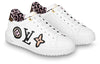 (WMNS) LOUIS VUITTON Time Out Sneakers 'White with Large Side Logo' 1A93XF