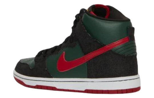 Nike SB Dunk High 'Green Red' 305050-361