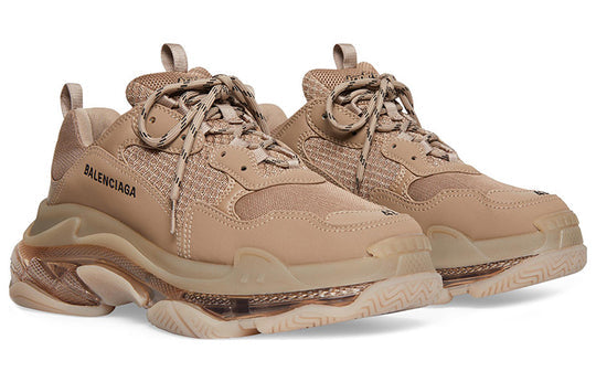 Balenciaga Triple S Clear Sole 'Brown' 541624W2GA12510