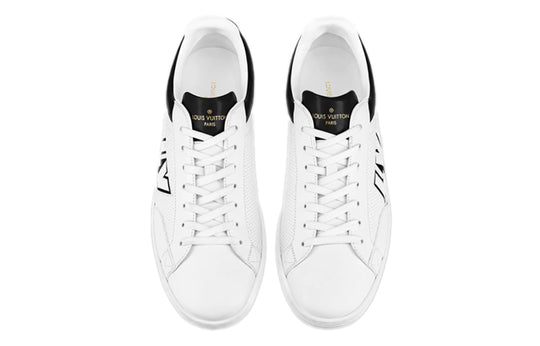 LOUIS VUITTON Luxembourg Sneakers 'White Black' 1A8XZS