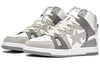 A BATHING APE Bape Sta 93 Hi 'Grey White' 1I20-291-011-GW