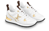(WMNS) LOUIS VUITTON LV Run Away Sneakers 'White with Gold Logo' 1AAP3L