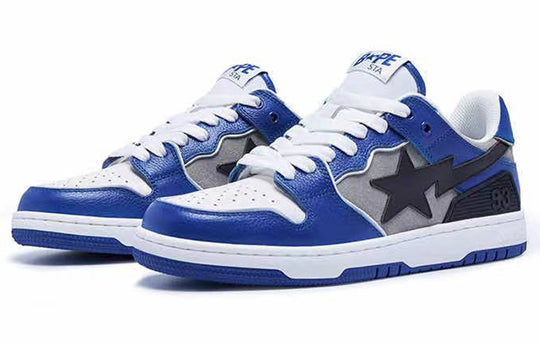 (WMNS) A Bathing Ape Sk8 Sta 'Grey Blue' 1I80-291-010-GREYB