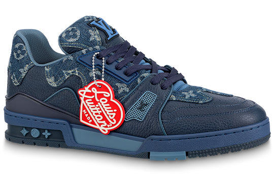 LOUIS VUITTON x Nigo LV Trainers 'Blue Denim' 1A9IQ1