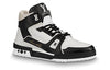 LOUIS VUITTON LV Trainer Hi 'Black White' 1A5QCH