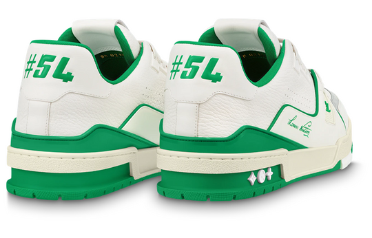 LOUIS VUITTON LV Trainers 'White Green' 1ABNIS