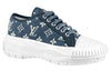 (WMNS) LOUIS VUITTON LV Squad Sneakers 'Denim Monogram' 1A9S01