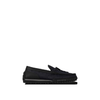 LOUIS VUITTON Racer Moccasins Shoes 'Black Mesh Monogram' 1ABMJG