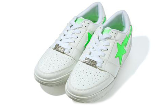 A BATHING APE x XO Bape Sta Low 'White Green' 1G23-191-912-GREEN