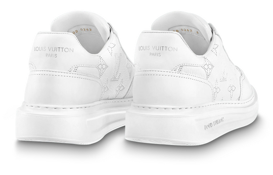 LOUIS VUITTON Beverly Hills Sneakers 'White with Outline Monogram' 1AAQS6