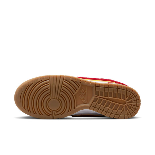 Nike Dunk High 'Chenille Swoosh - Gym Red' DR8805-101