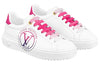 (WMNS) LOUIS VUITTON LV Time Out Sneakers 'White Pink' 1AA1BL