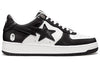 A BATHING APE Bape Sta Low 'Black White' 1H70-191-001-BW
