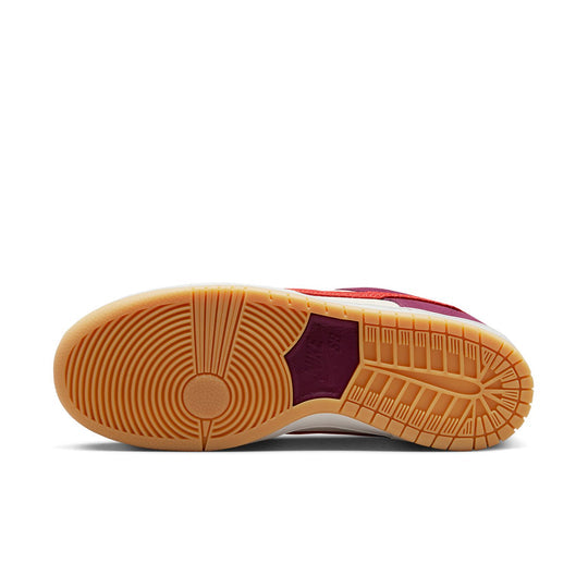 Nike SB Dunk Low 'Summit White Barely Rose University Red' DX4589-600