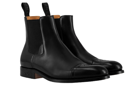 LOUIS VUITTON Chelsea Ankle Boots 'Black' 1AC031