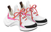 (WMNS) LOUIS VUITTON LV Archlight Sneakers 'White Pink Black' 1A9ODG
