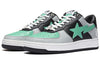A Bathing Ape Bape Sta Low 'Green Black' 1H70-191-002-GREN