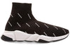 Balenciaga Speed Trainer Mid 'Allover Logo - Black' 597551W17121015