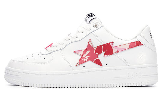 (WMNS) A BATHING APE Bape Sta Abc Camo 'White Pink' 1I70-291-004-PINK