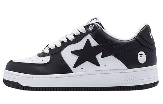 (WMNS) A BATHING APE Bape Sta 'Black White' 1I70-291-006-BLACK