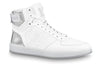 LOUIS VUITTON Rivoli Ankle Sneakers 'White Monogram with Silver' 1A8V86