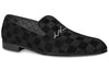LOUIS VUITTON LV Auteuil Velvet Slip On Shoes 'Black' 1A5UXA