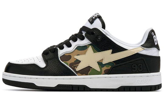 A BATHING APE Sk8 Sta 'Black Beige' 1I70-191-006-BLACK