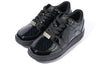 A Bathing Ape Bape Sta Low Patent Leather 'Black' 1G30-191-010