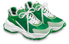 (WMNS) LOUIS VUITTON Run 55 Sneakers 'Green Monogram' 1AB3BS