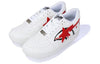 A Bathing Ape Bape Sta Low Sneakers 'Red White' 1F70-191-004RED