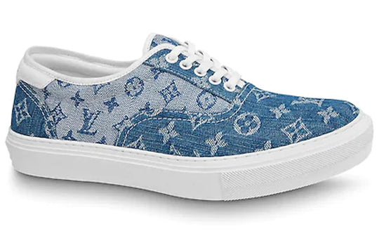LOUIS VUITTON Trocadero Sneakers 'Denim Monogram' 1A5YUR