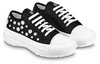 (WMNS) LOUIS VUITTON x YK Academy Sneakers 'Black with White Dots' 1AB9LU