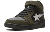 A Bathing Bape Sk8 Court Sta Hi 'Olive Black' 1G70-191-037