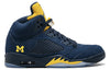 Air Jordan 5 Retro Michigan PE 'Navy Blue Army Green' FA16-MNJDLS-636