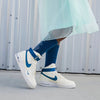 (WMNS) Nike Air Force 1 High SE '40th Anniversary - Sail Blue Jay' DQ7584-100