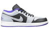 Air Jordan 1 Low 'Black Concord Wolf Grey' 553558-014