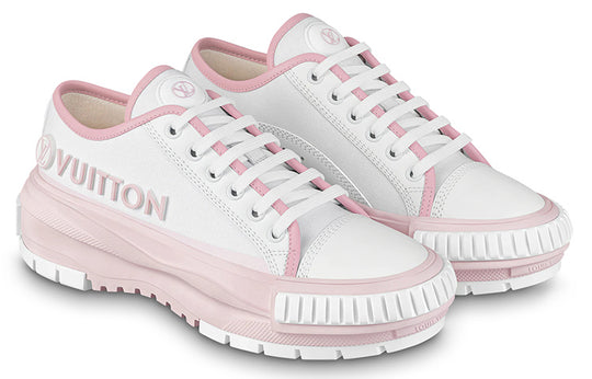 (WMNS) LOUIS VUITTON Squad Sneakers 'White Pink' 1AACVV