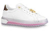 (WMNS) LOUIS VUITTON Time Out Sneakers 'White Pink Gold' 1A8NFR