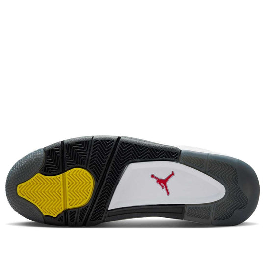 Air Jordan 4 RM Premium 'White Black Smoke Grey Fire Red' IB8052-100