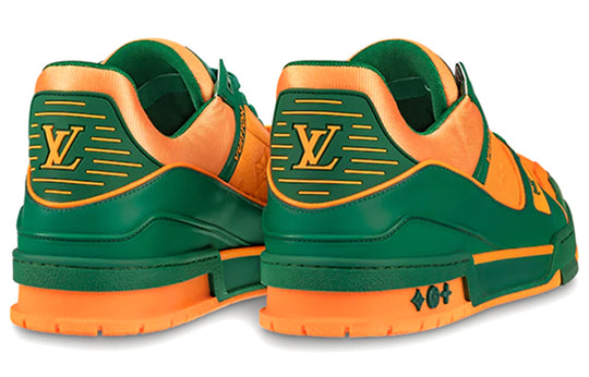 LOUIS VUITTON Trainers 'Orange Monogram with Green' 1A8WFP