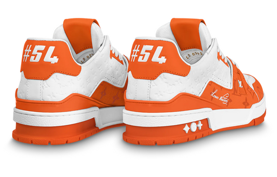 LOUIS VUITTON LV Trainers 'White Orange' 1AANH5
