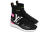(WMNS) LOUIS VUITTON Aftergame High-Top Sneakers Black 1A6675