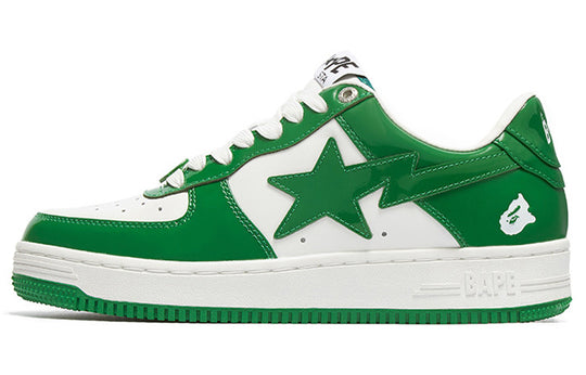 (WMNS) A BATHING APE Bape Sta 'Green White' 1I70-291-001-GREEN