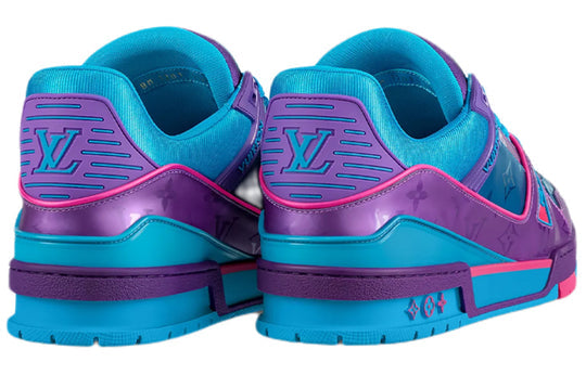 LOUIS VUITTON Trainers 'Blue Purple Pink' 1A9JQJ