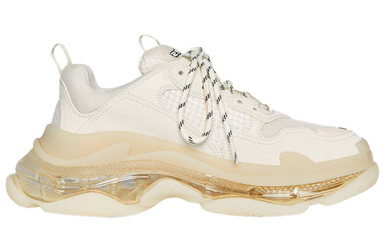 (WMNS) Balenciaga Triple S Sneaker 'Clear Sole - Eggshell' 544351W2GA19100