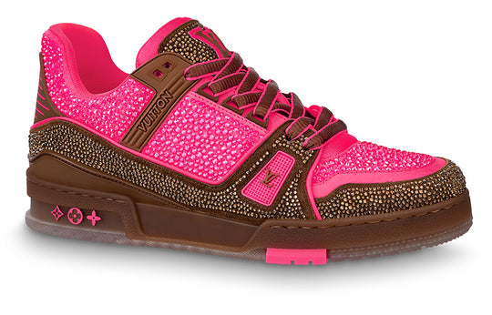 LOUIS VUITTON Trainers 'Crystal Pink and Brown' 1A8Z6Y