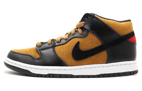 Nike SB Dunk Mid Golden Hops Shoes 'Tan Black' 314383-706