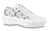 (WMNS) LOUIS VUITTON LV Squad Sneakers 'White with Crystal Monogram' 1A9RZ8
