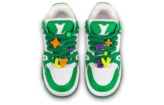 LOUIS VUITTON LV Trainer Maxi Sneakers 'Green' 1AB8SD