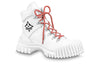 (WMNS) LOUIS VUITTON LV Ruby Flat Ranger Ankle Boots 'White' 1AAM20